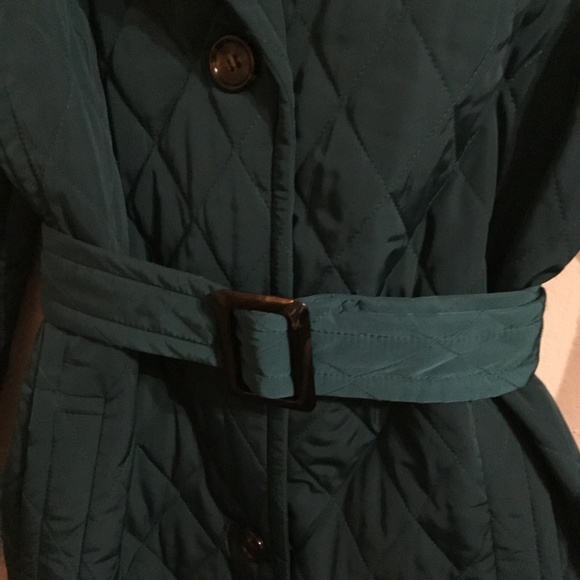 Like New Talbots Teal Coat - Picture 3 of 6